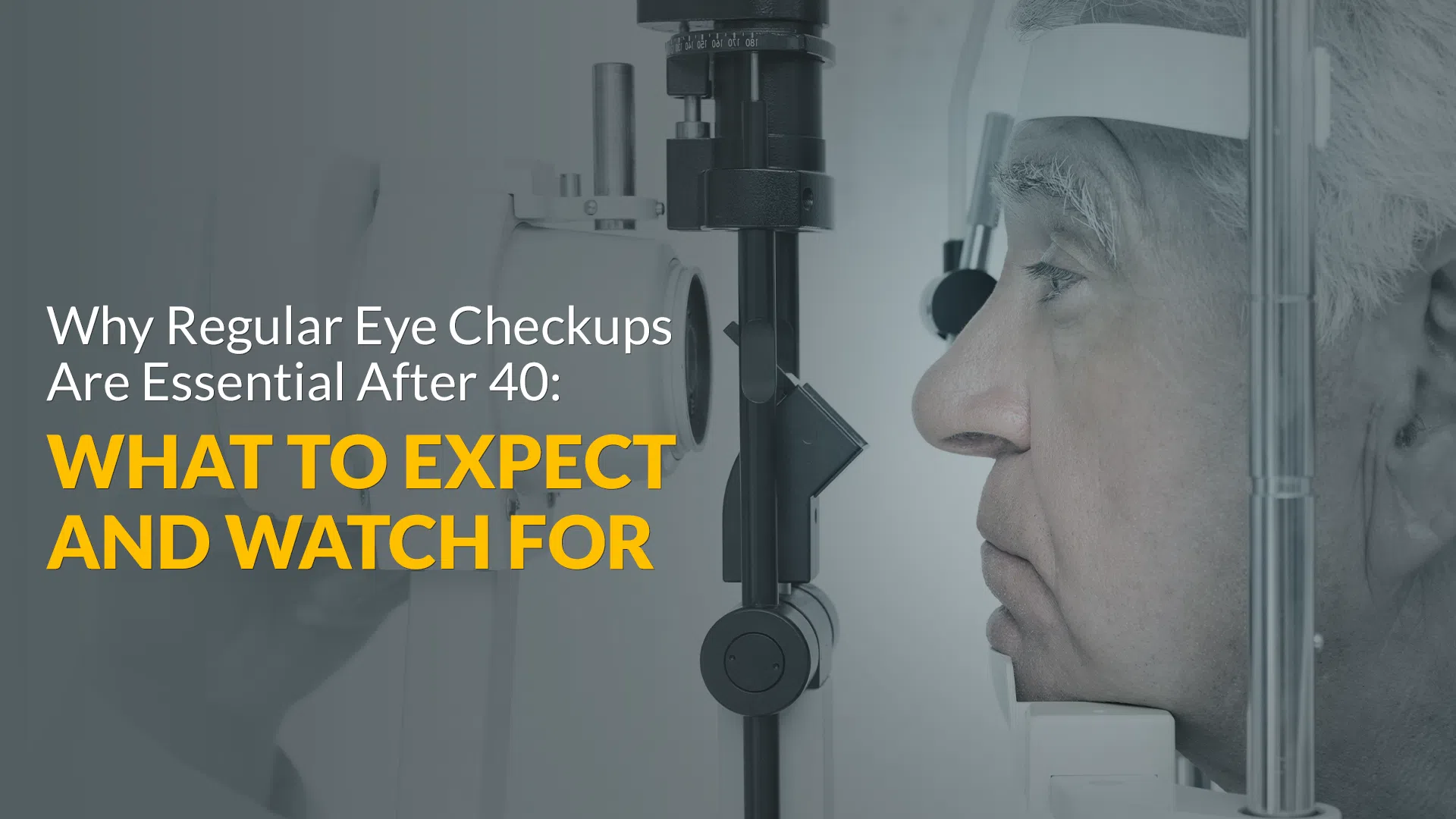 why eye exams are important after 40